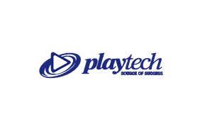 Logo Playtech, fournisseur de jeux de casino et live depuis 1999